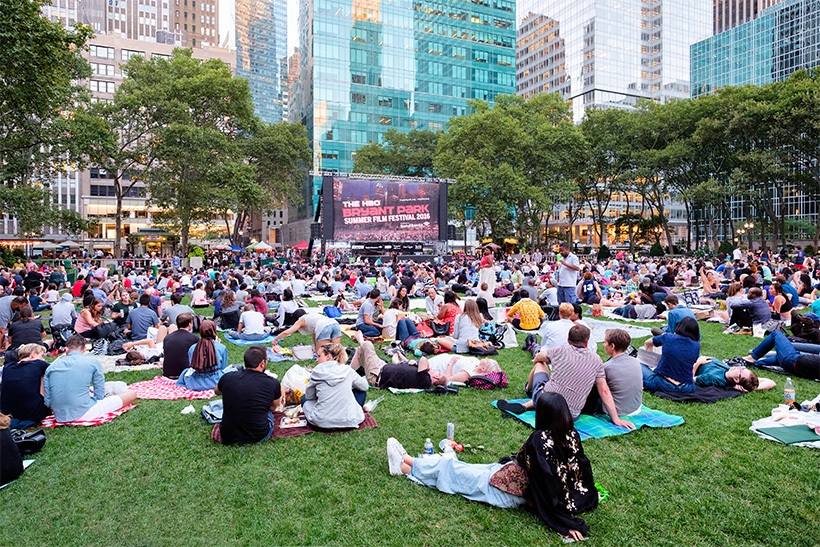 bryant park summer film festival