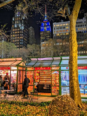 bryant park christmas market