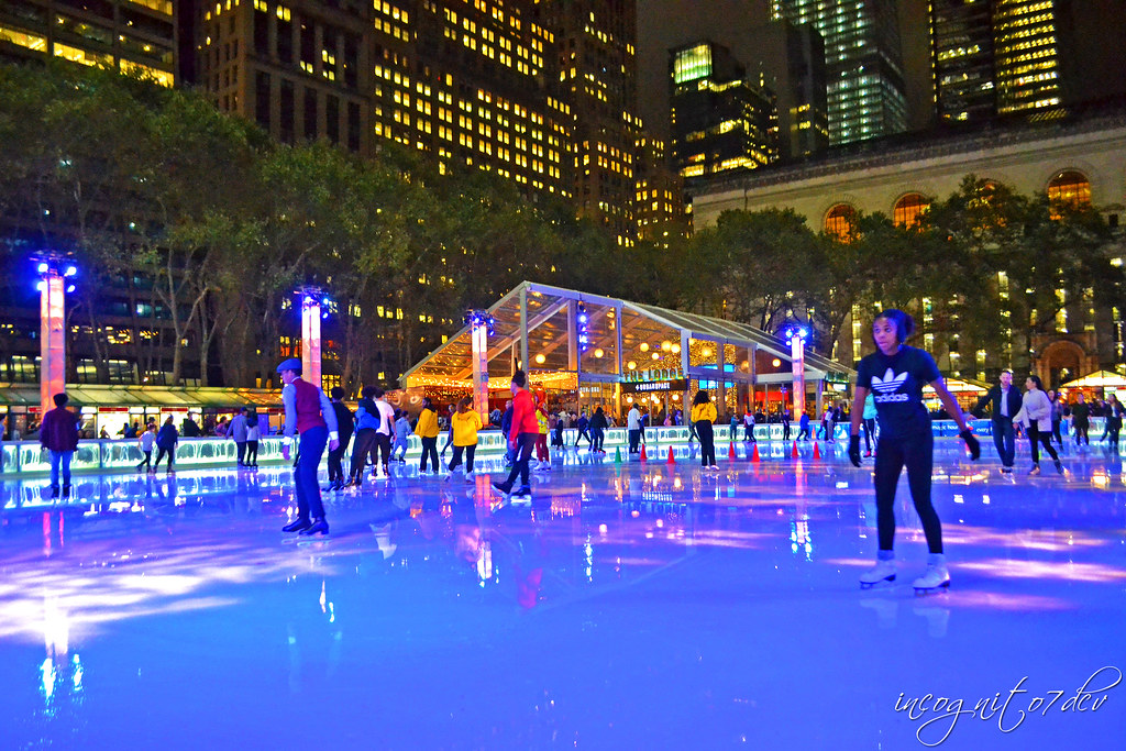 bryant park ice ring