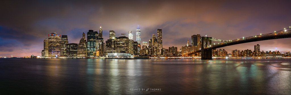 panoramique vue sur nyc