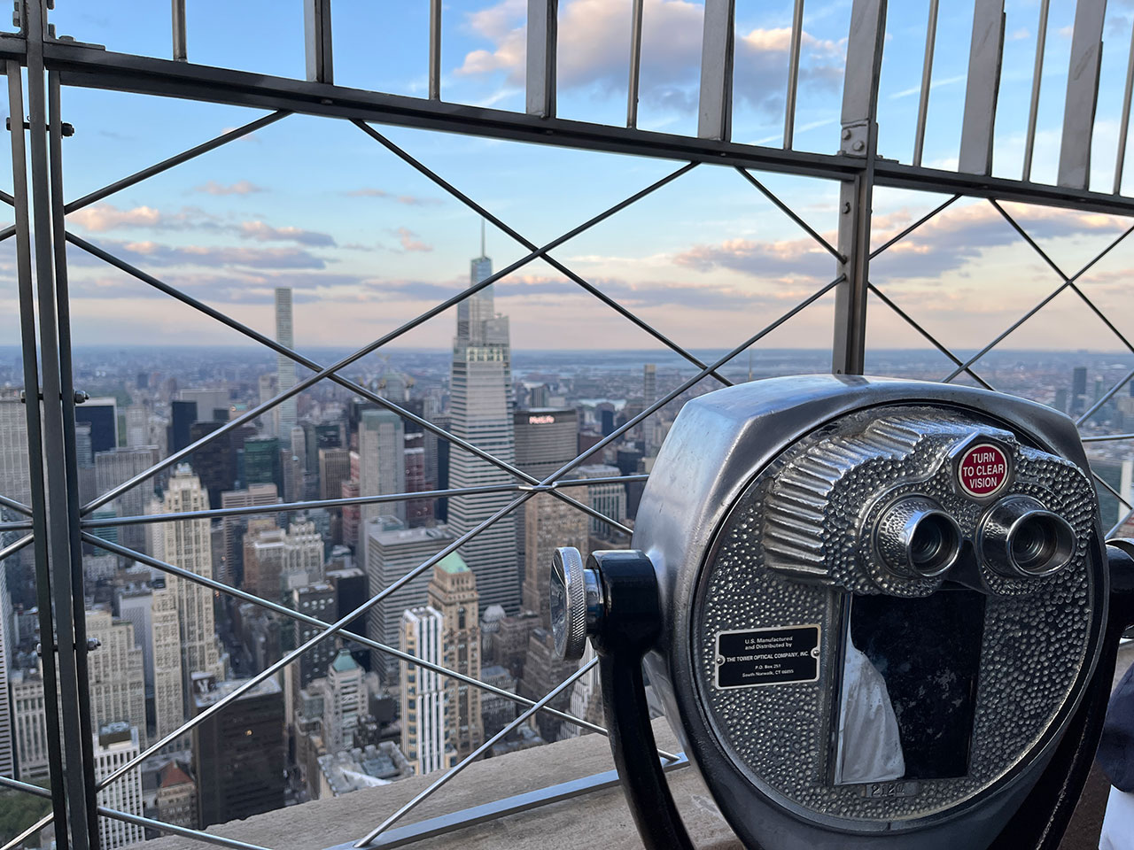 Top of the Rock New York
Credit Photo nyc.fr