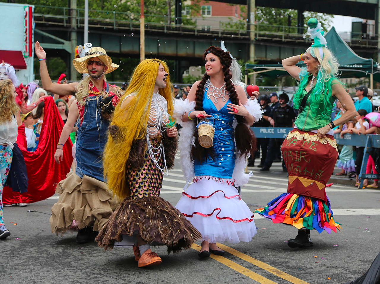 Mermaid Parade Coney Island New York,
Credit Photo Richie S via Flickr