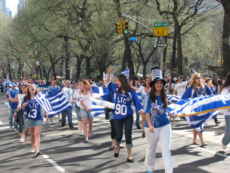 New York Greek Indenpendence Day Parade,
Credit Photo Kevin Coles via Flickr