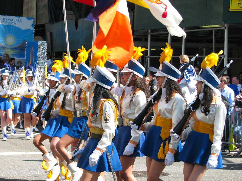 New York Greek Independence Day Parade,
Credit Photo Kevin Coles via Flickr