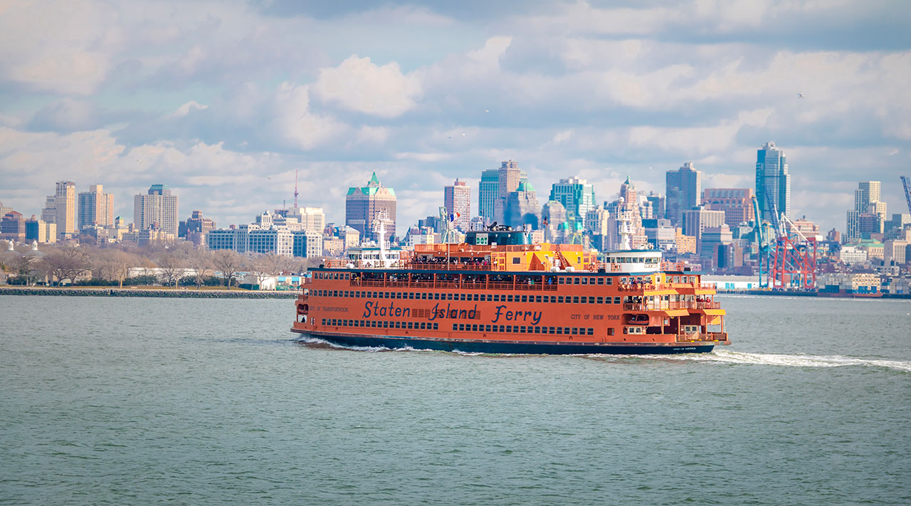 Staten Island Ferry New York,
Credit Photo Diego Grandi via Shutterstock