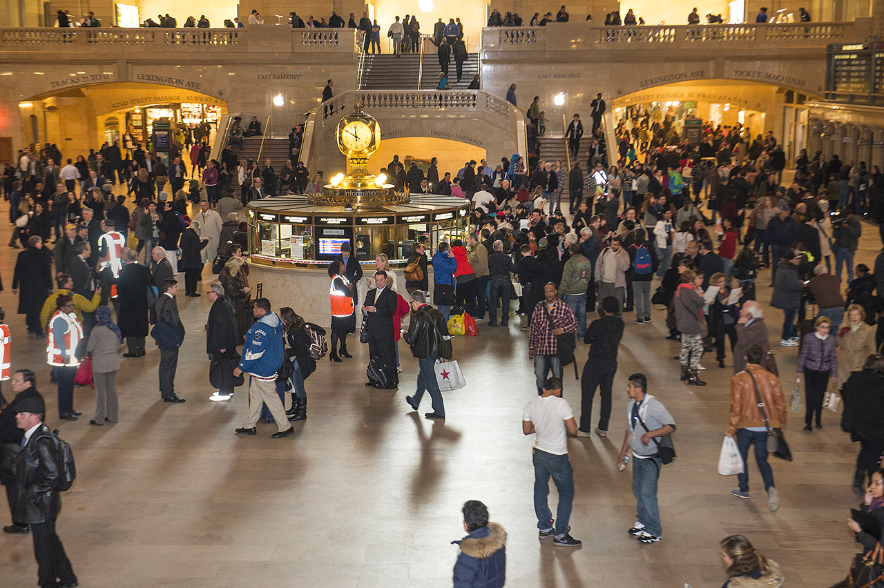 Grand Central Terminal foule,
Credit Photo MTAPhotos via Flickr