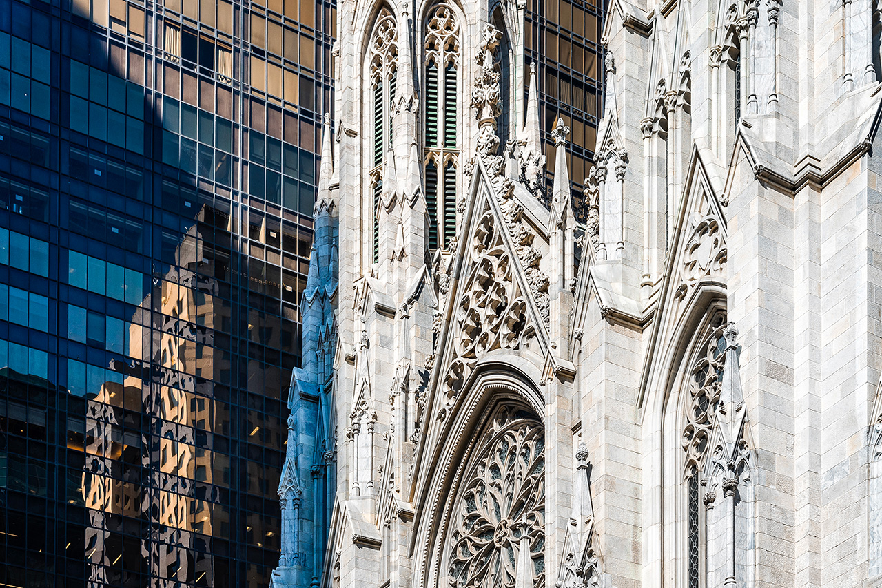 St Patrick Cathedral New York facade,
Credit Photo JJFarquitectos via Envato