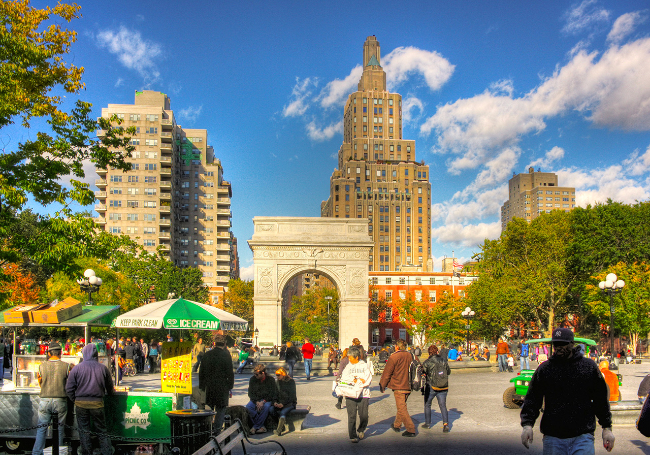 Washington Square Park New York
Credit Photo Daniel Mennerich via Flickr