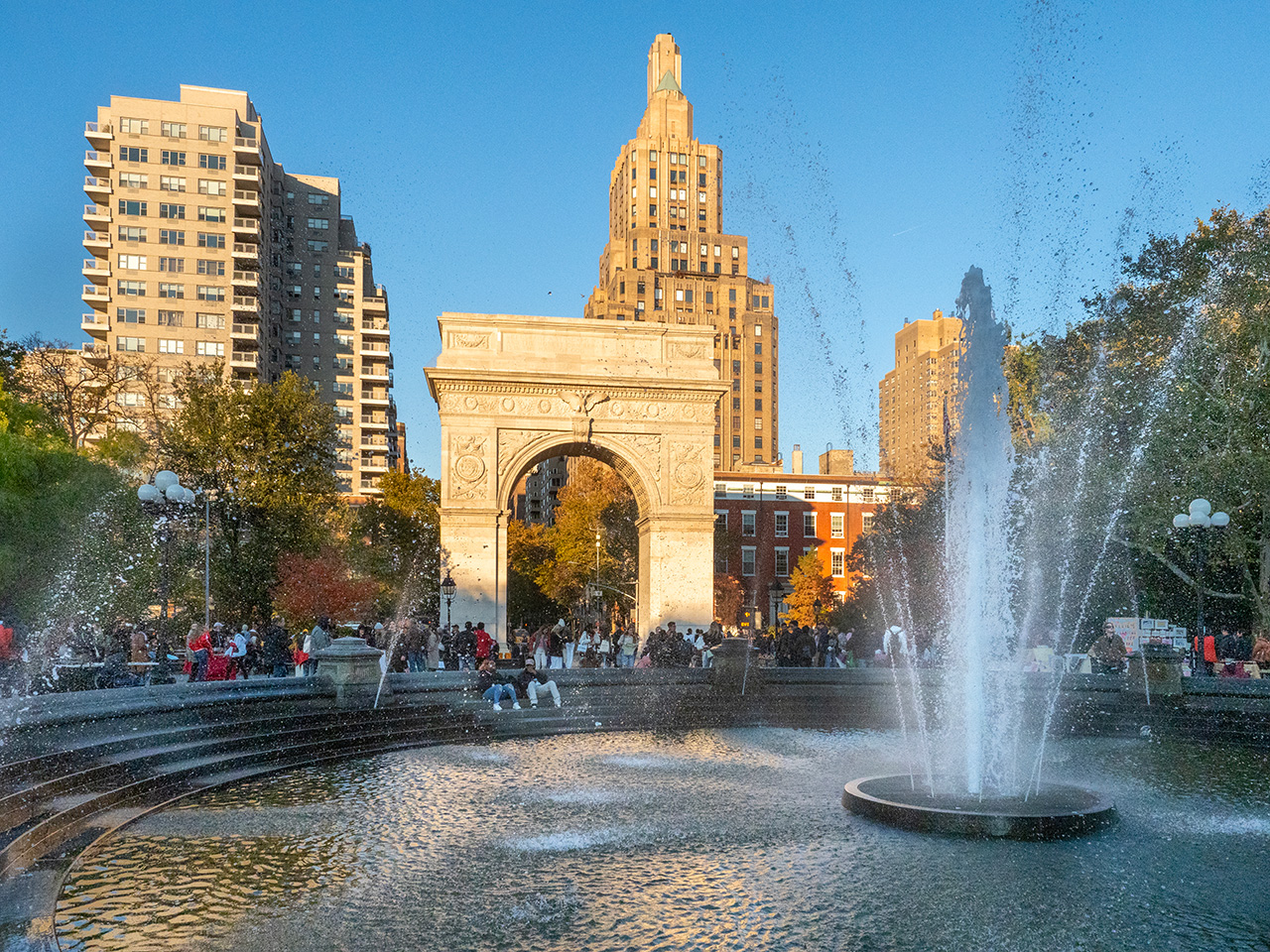 Washington Square Park New York,
Credit Photo Ajay Suresh via Flickr