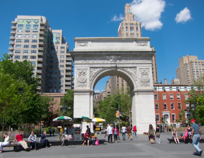 washington square park nyc new york