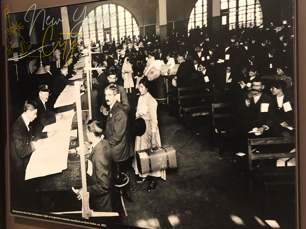 ellis island registry room new york