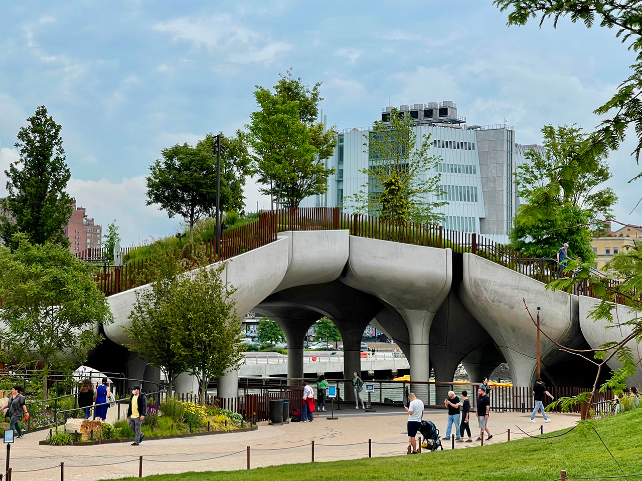 Little Island New York parc,
Credit photo Scott Beale via Flickr