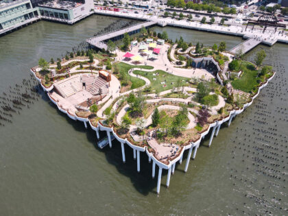 little island new york vue aerienne