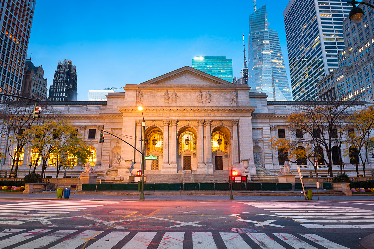 Public Library,
Credit Photo Sean Pavone via Envato