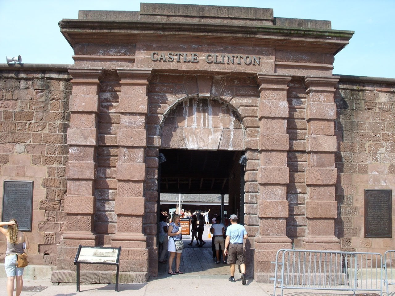 castle clinton entrance